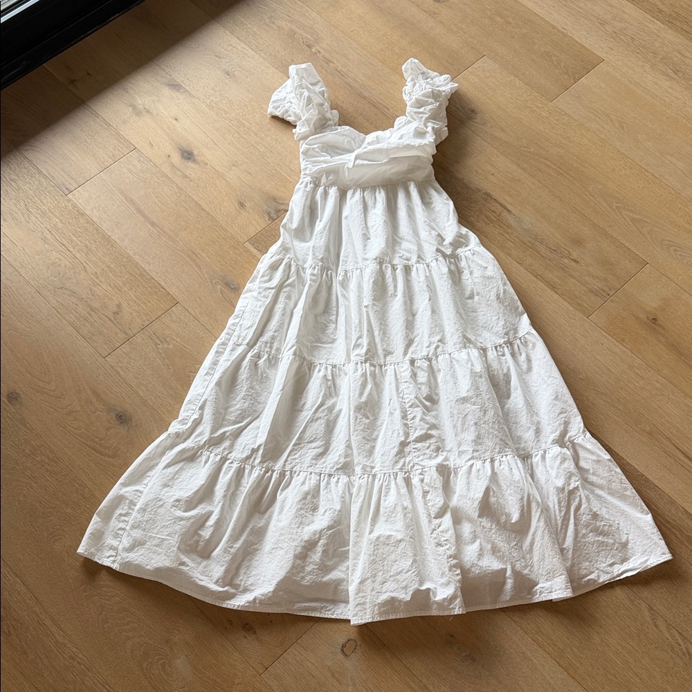 Altar’d State White Ruffled Sundress